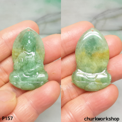 Green jade lady Buddha