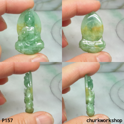 Green jade lady Buddha