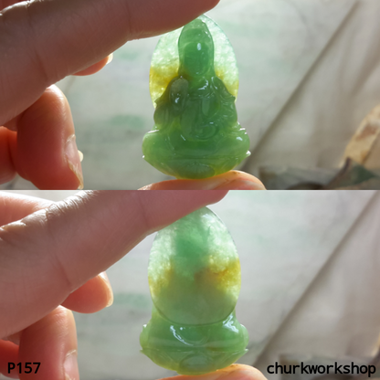 Green jade lady Buddha