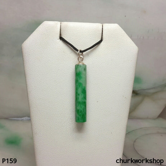 Green jade cylinder