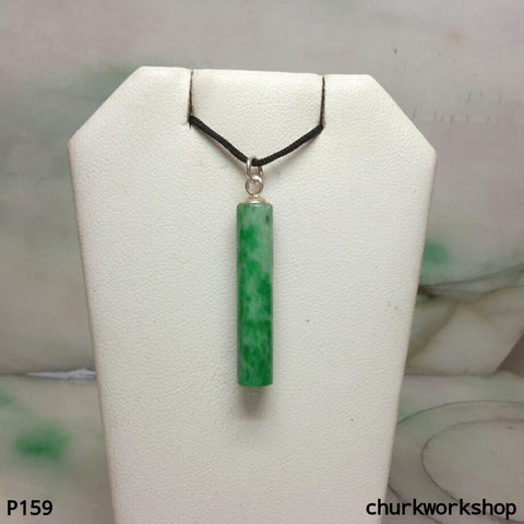 Green jade cylinder