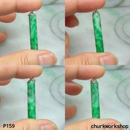 Green jade cylinder