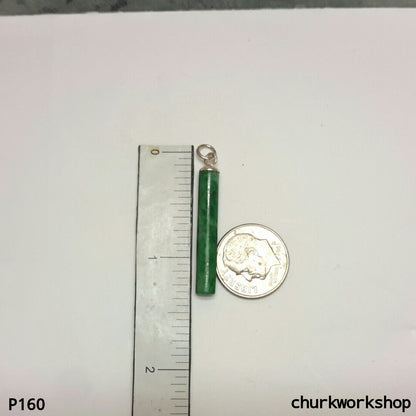 Green jade cylinder