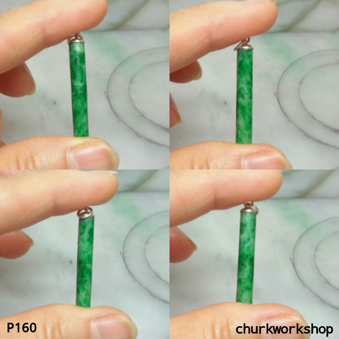 Green jade cylinder