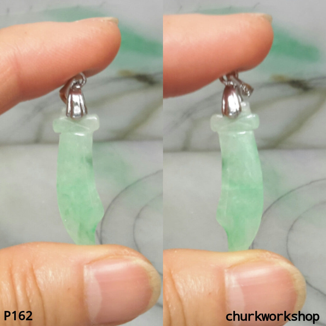Small jade sword pendant