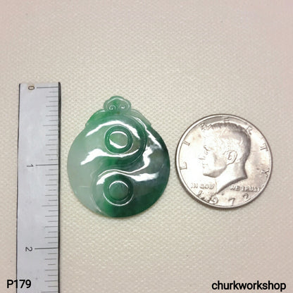 Jade Yin & Yang pendant