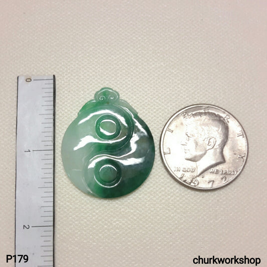 Jade Yin & Yang pendant