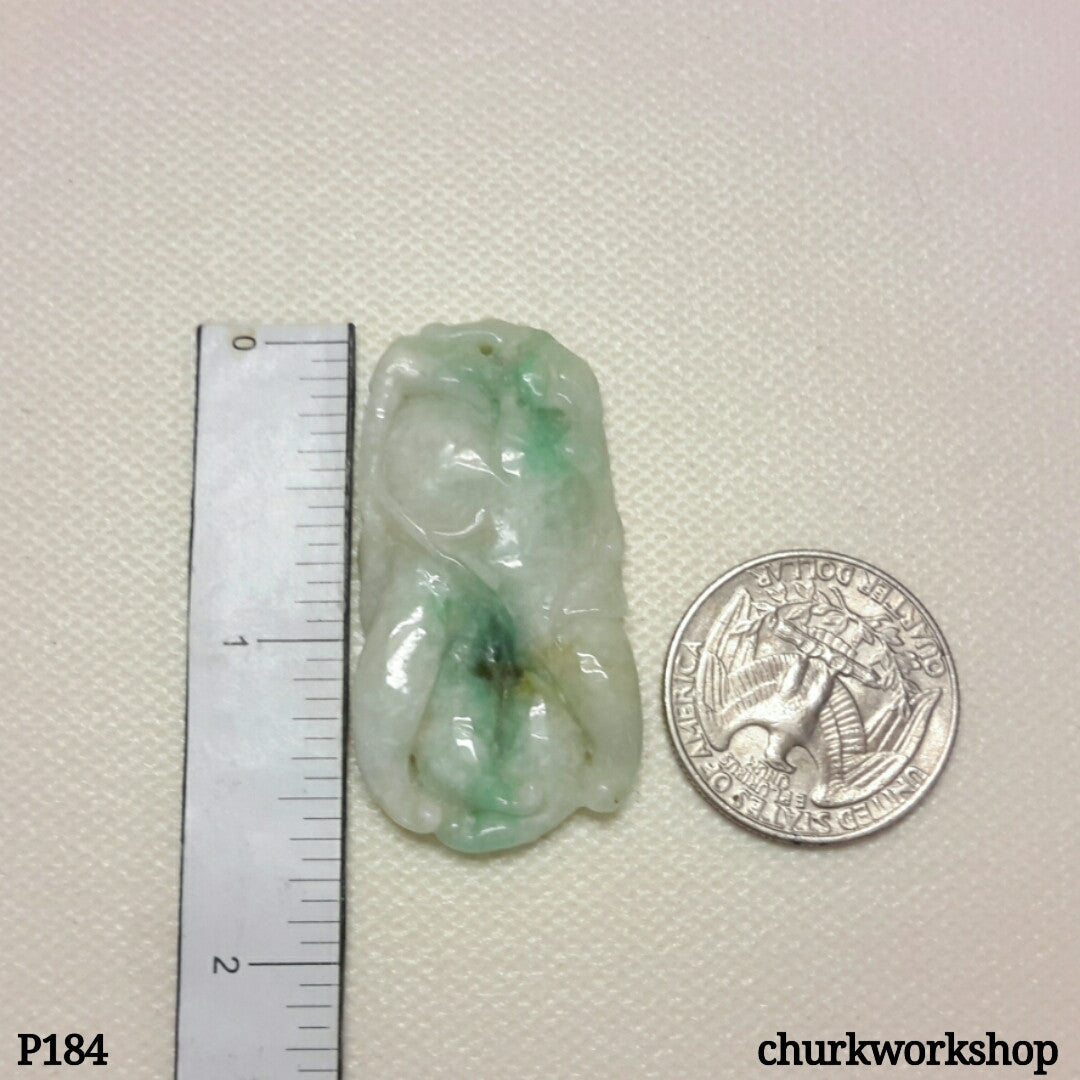 Jade carved pendant