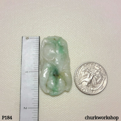 Jade carved pendant