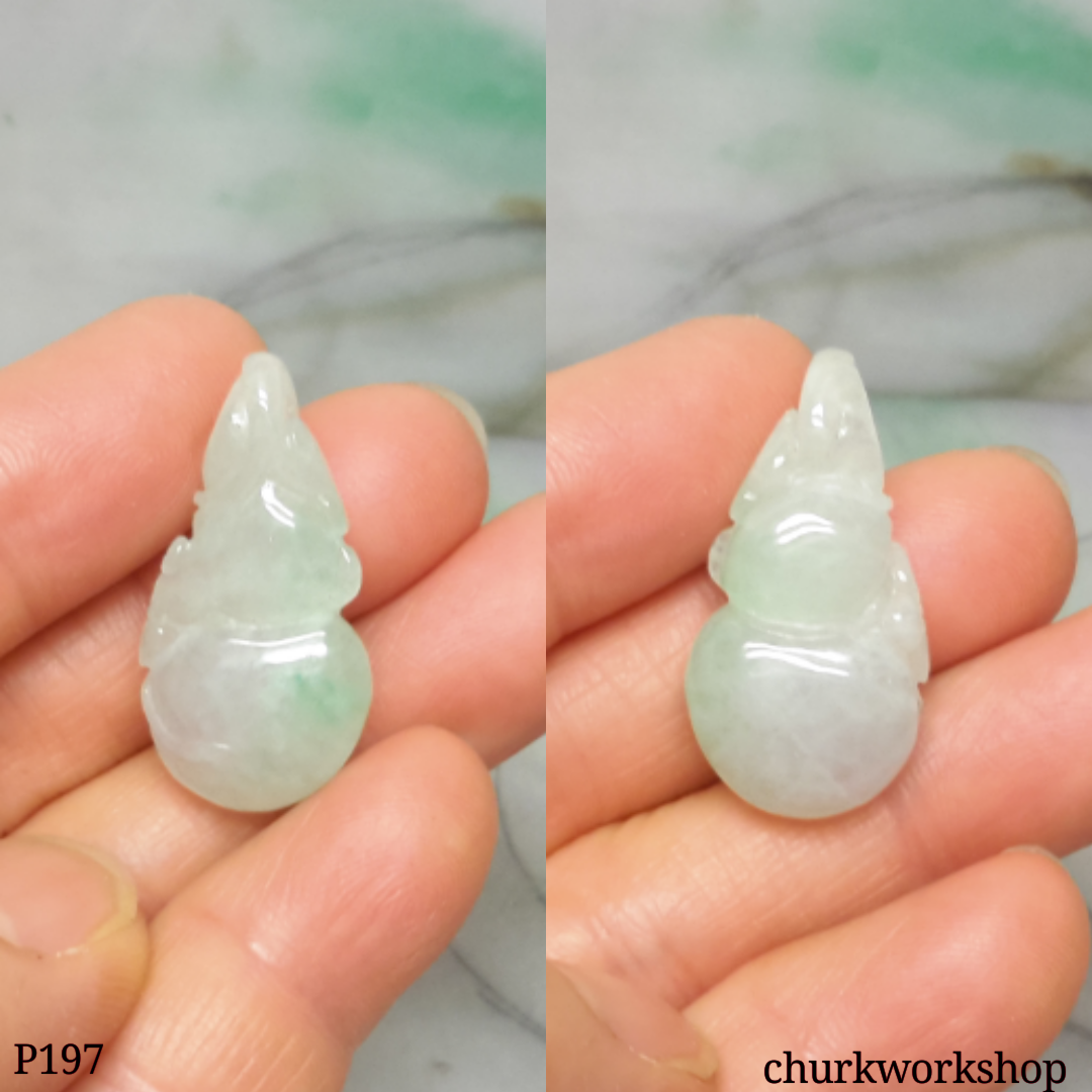 Light green gourd pendant
