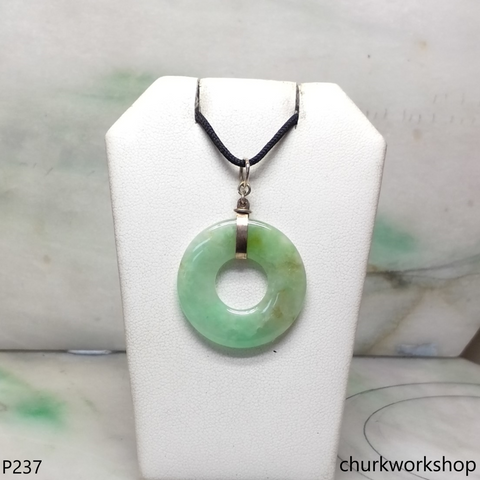 Jade Donut pendant