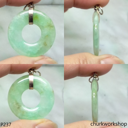 Jade Donut pendant