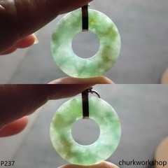Jade Donut pendant