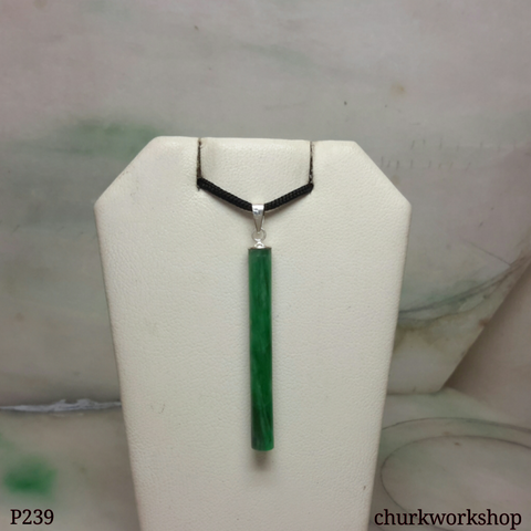 Green jade cylinder