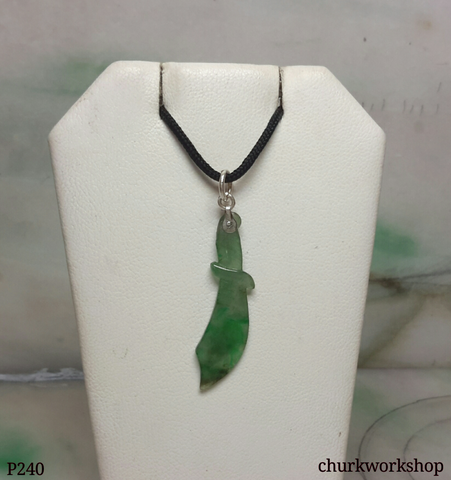 Small jade sword pendant
