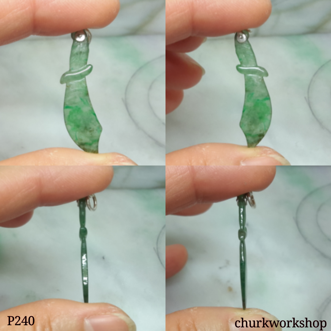Small jade sword pendant
