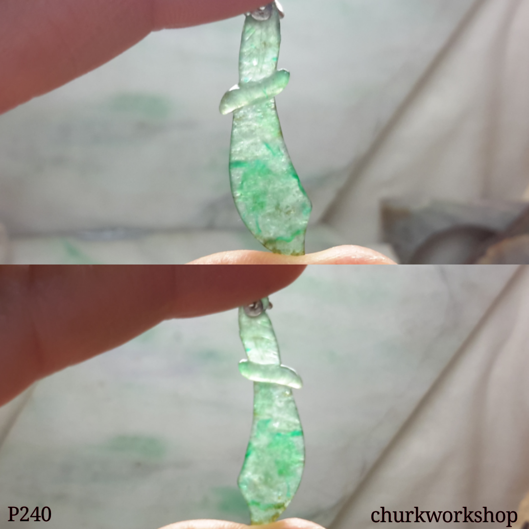 Small jade sword pendant