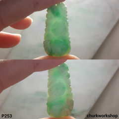 Jade carved pendant