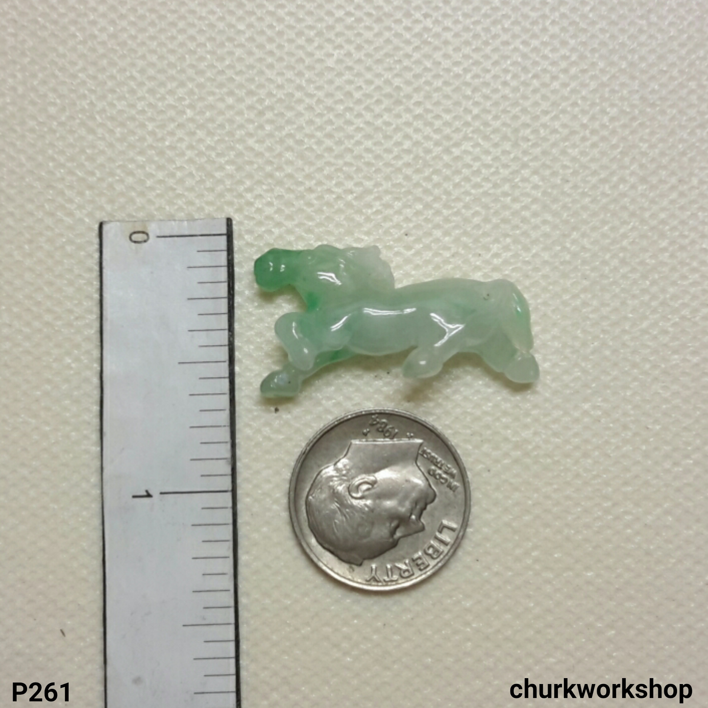 Small jade horse pendant