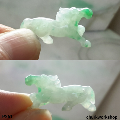 Small jade horse pendant