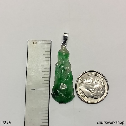 Green jade lady Buddha