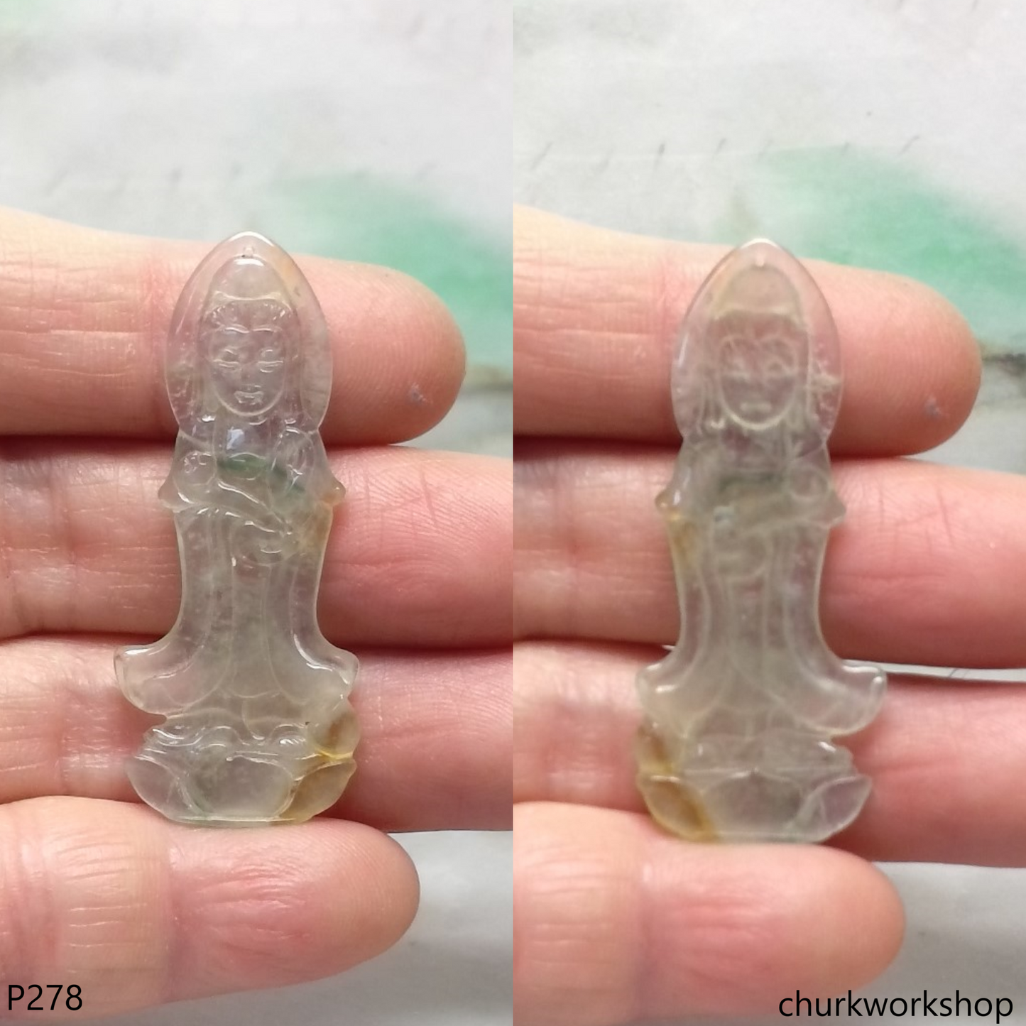 Icy jade lady Buddha