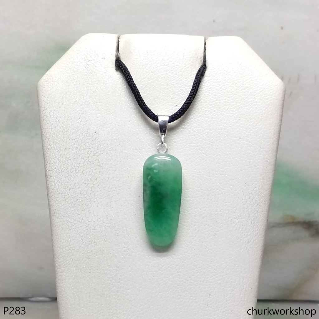 Green jade pendant