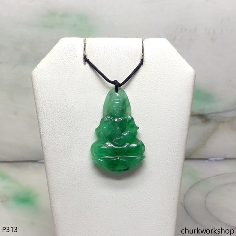 Green jade lady Buddha