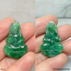 Green jade lady Buddha