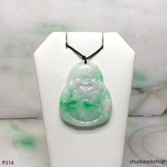 Jade happy Buddha pendant