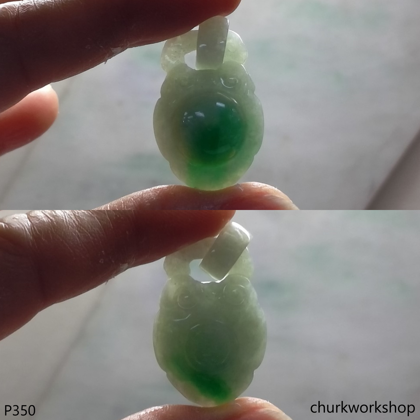 Jade Ruyi (如意) pendant