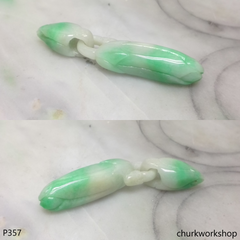 Jade orchid (白蘭) pendant