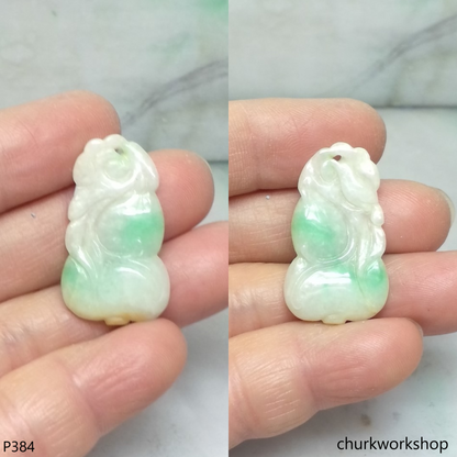 Jade carved pendant