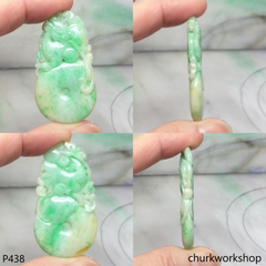 Jade carved pendant.