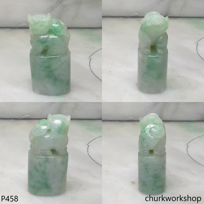 Lion seal pendant (獅印章)