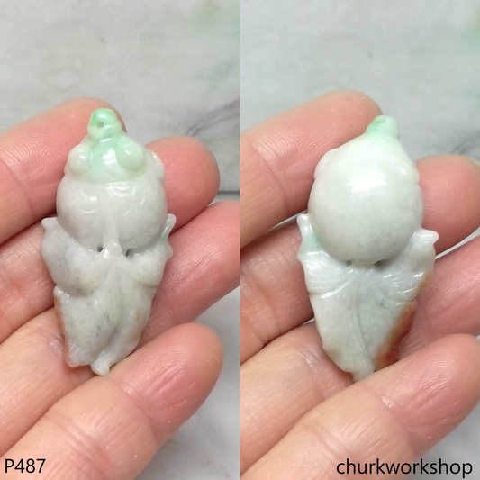 Gold fish pendant