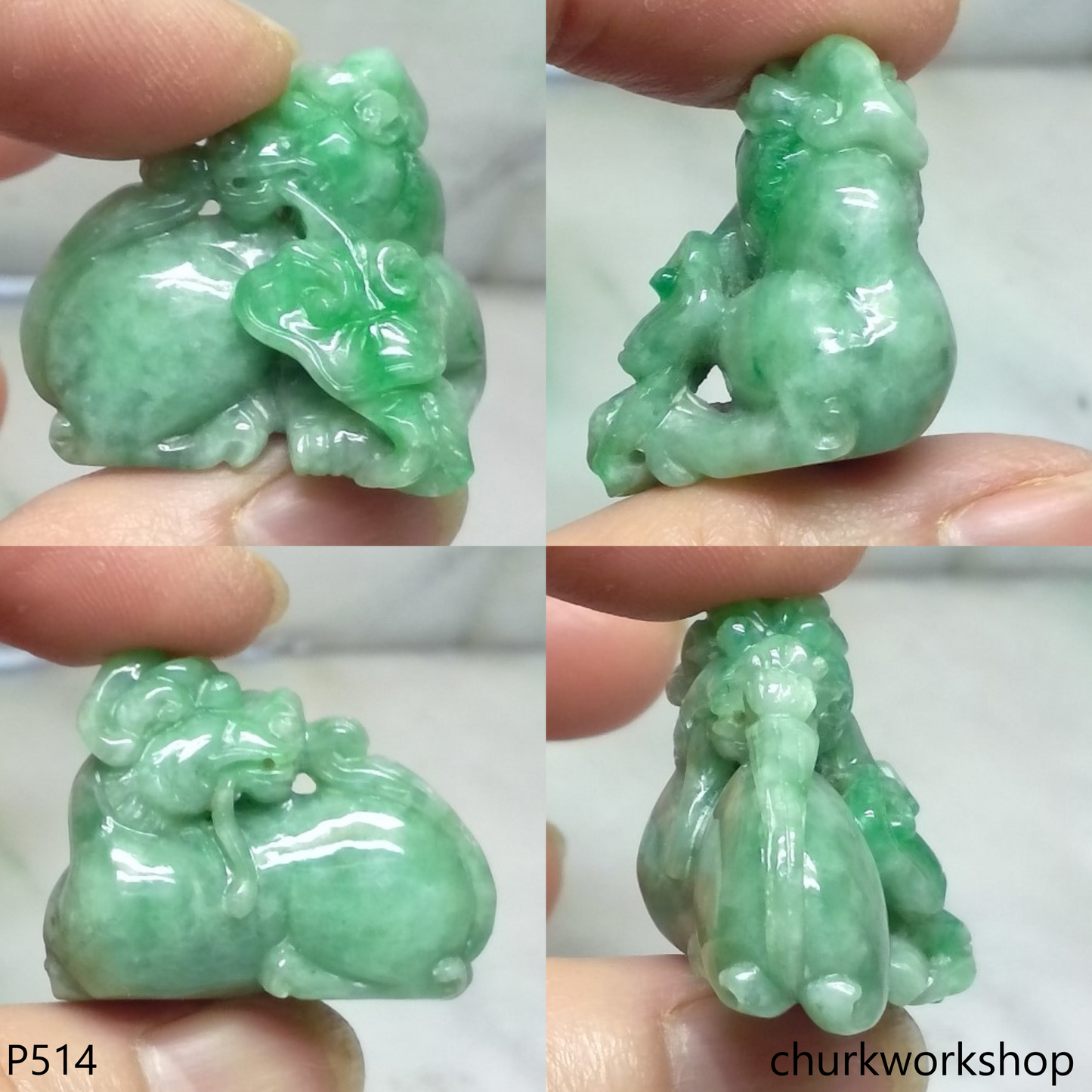 Reserved       Pixiu pendant, Pi Yao pendant (貔貅)