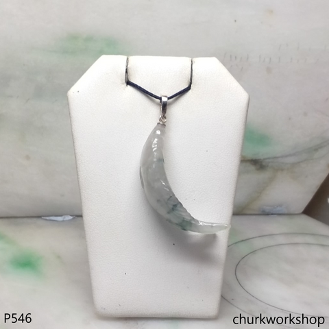 Jade fish pendant