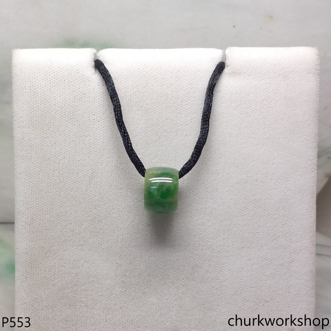 Small jade tubes necklace