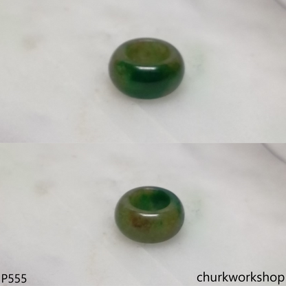 Small jade tubes necklace