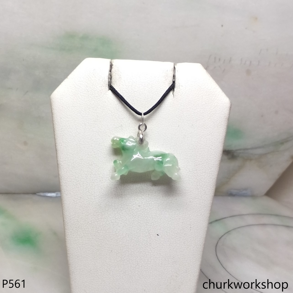 Small jade horse pendant