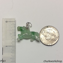 Small jade horse pendant