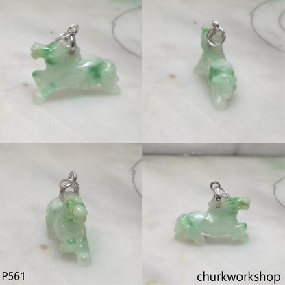 Small jade horse pendant