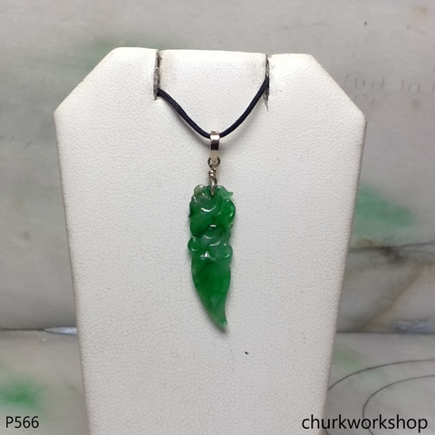 Green small dragon pendant
