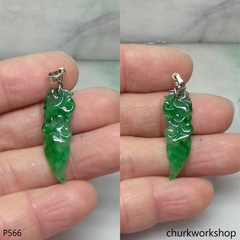 Green small dragon pendant