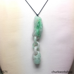 Reserved for Sophia      Special crave jade pendant