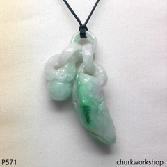 Reserved for Sophia      Special crave jade pendant