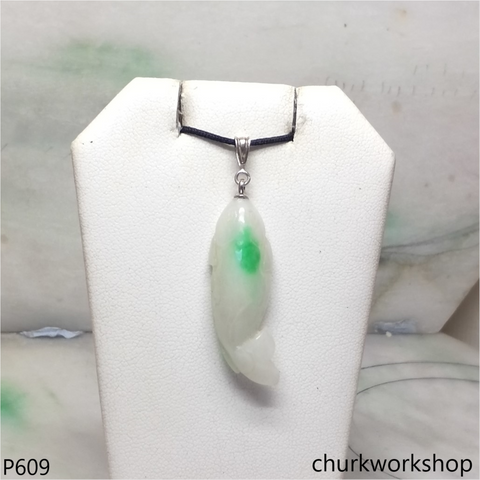 Jade fish pendant