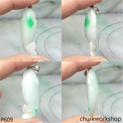 Jade fish pendant