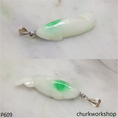 Jade fish pendant
